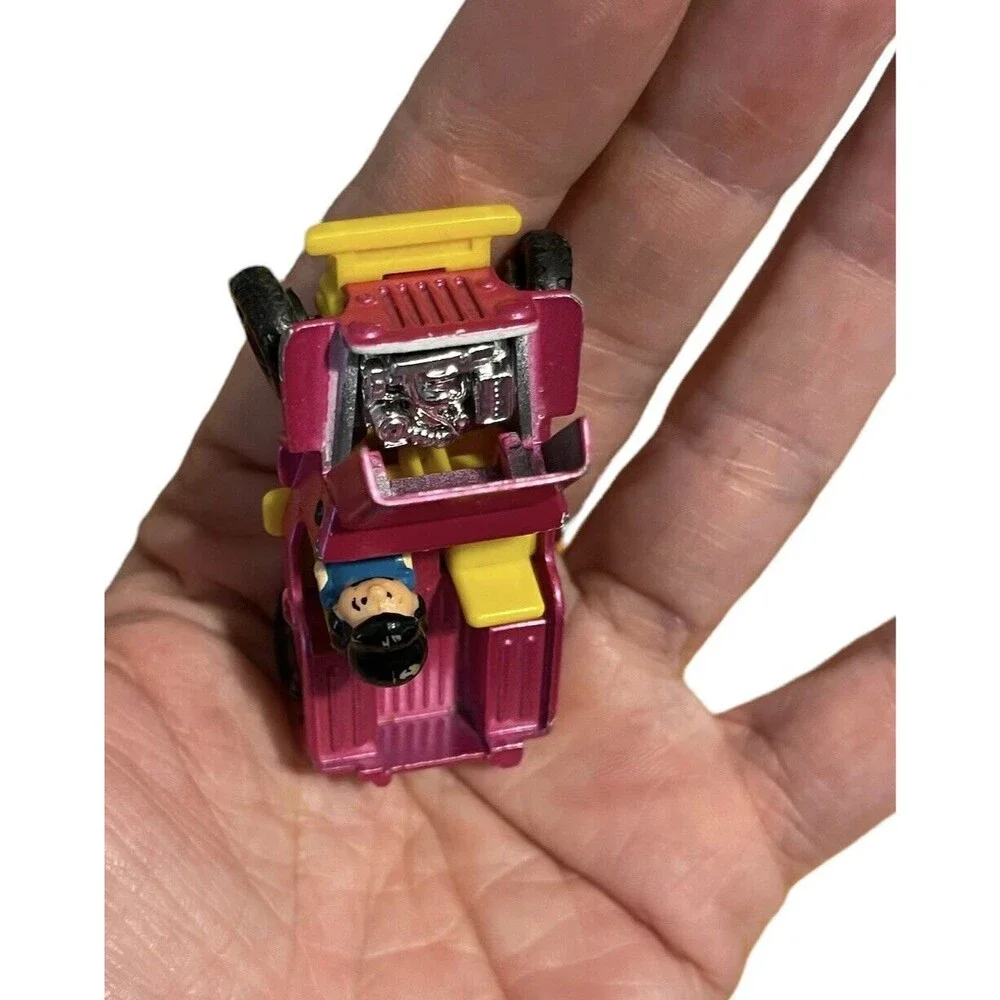 Aviva Peanuts Lucy Purple Jeep # C4 Diecast 1952 Toy Japan